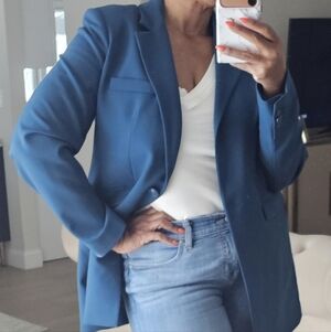 Nordstrom Women's Blue Blazer